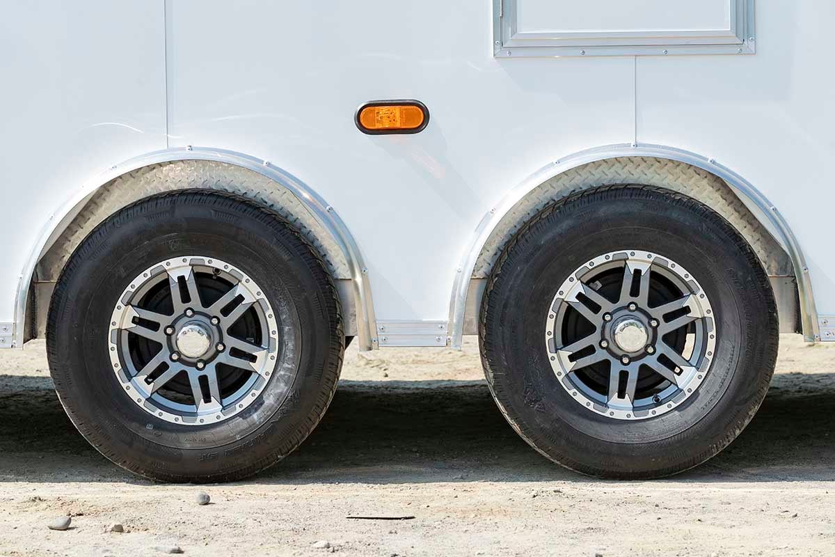 7.5' Wide Enclosed UTV/Side by Side Trailers EZ Hauler Trailers